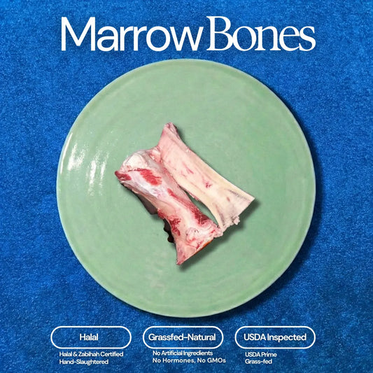 Beef Marrow Bones (Middle Cut, 2 pcs)