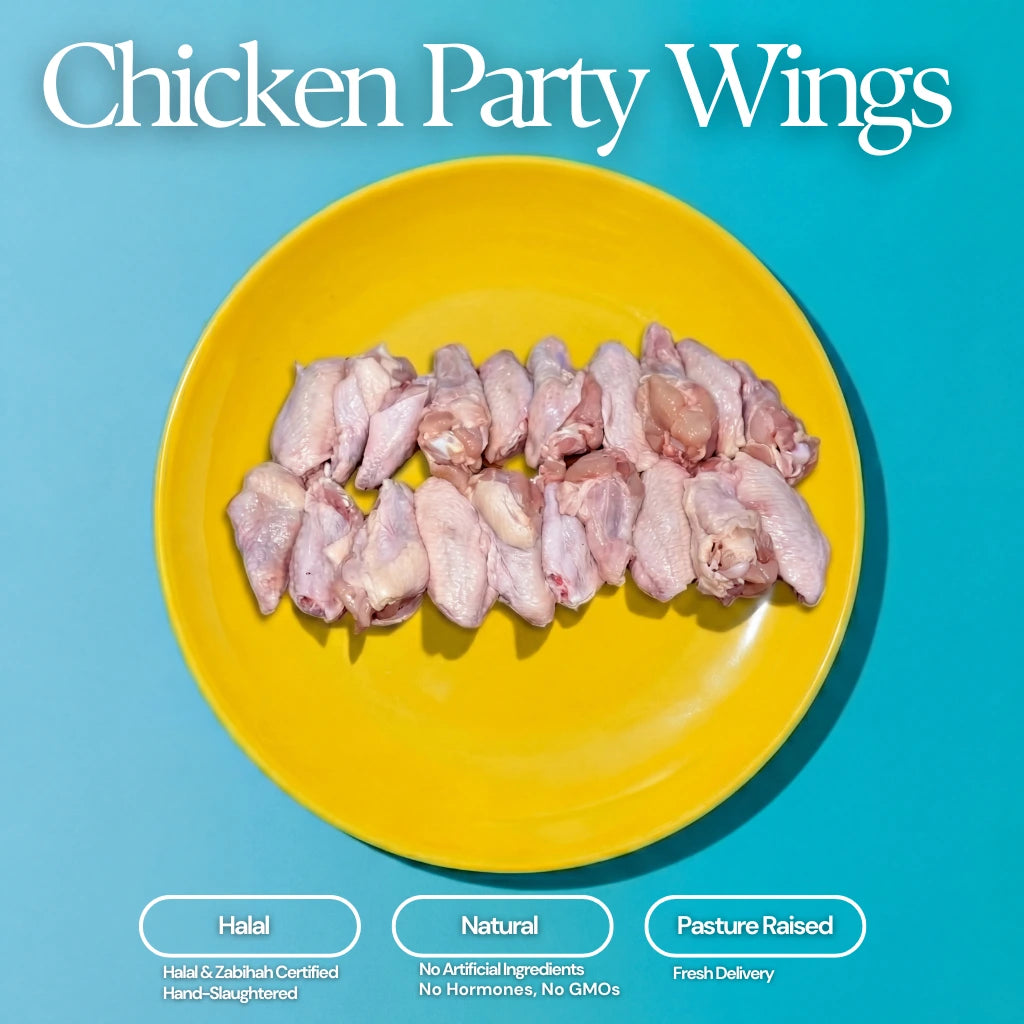 Chicken Party Wings (20 pcs, 2 lb)