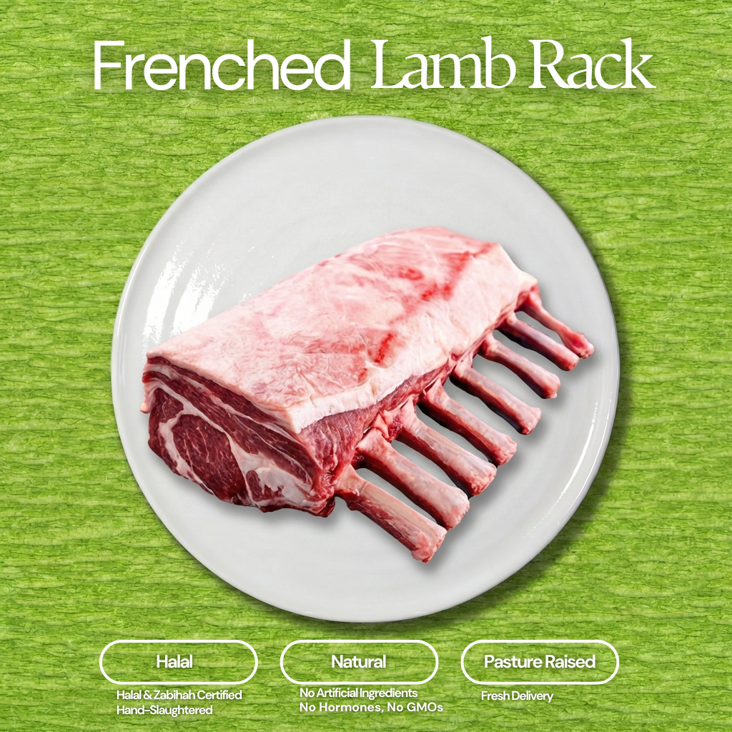 Frenched Lamb Rack (1.6-1.8 lb)