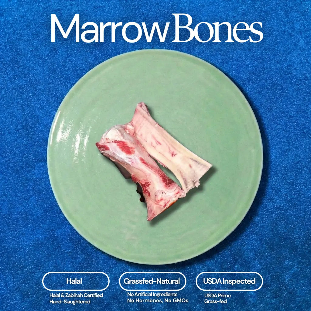 Beef Marrow Bones (Middle Cut, 2 pcs)