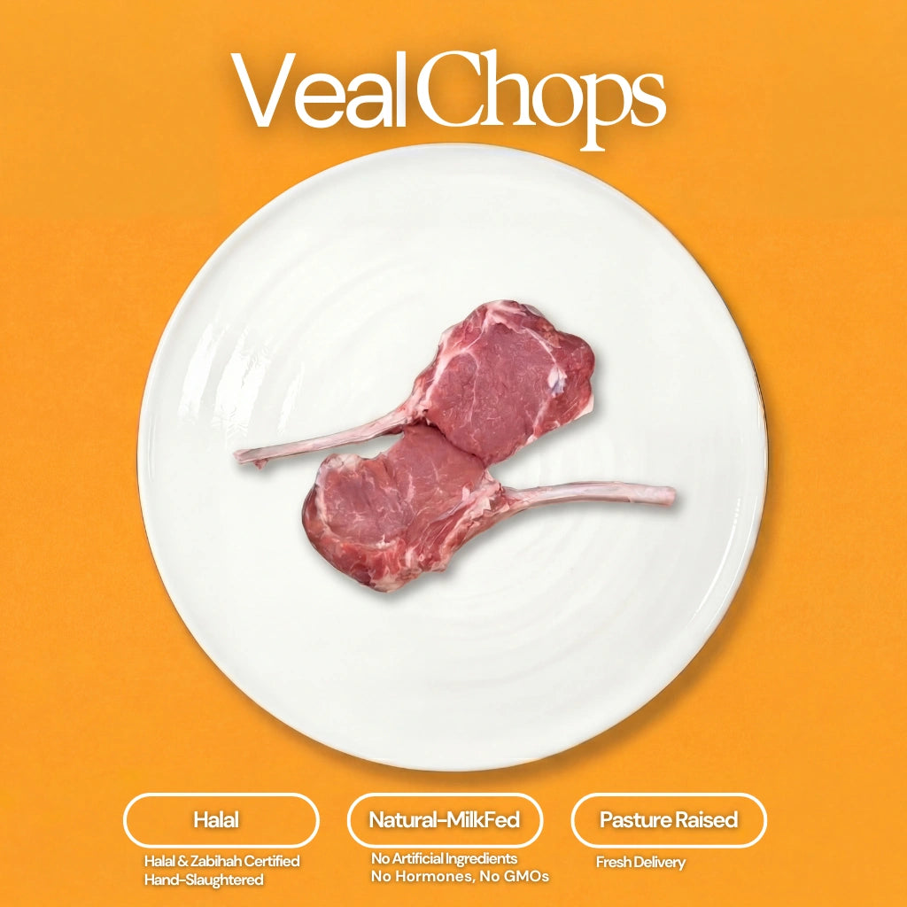 Veal Chops (1 pack, 2 pcs, 1–1.5 lb)