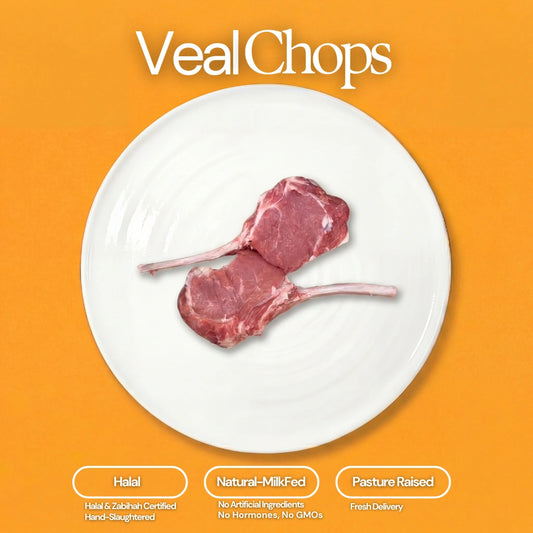 Veal Chops (1 pack, 2 pcs, 1–1.5 lb)