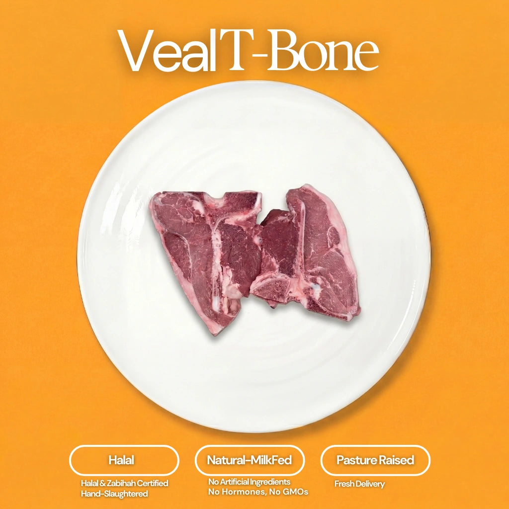 Veal T-Bone (1 pack, 2 pcs, 1.1–1.5 lb)