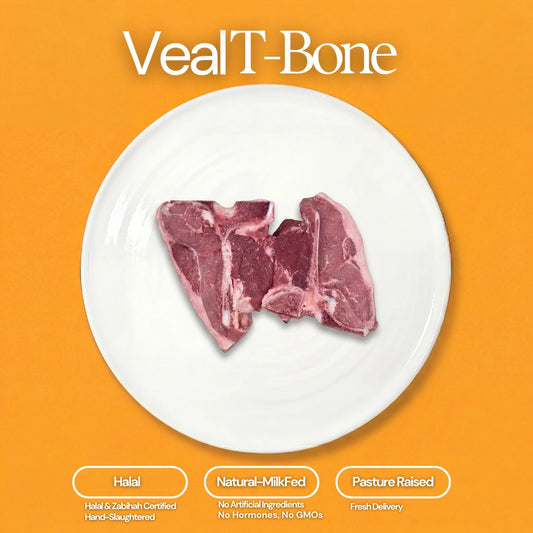 Veal T-Bone (1 pack, 2 pcs, 1.1–1.5 lb)